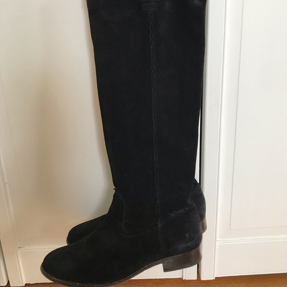 Frye boots black suede - Picture 2 of 4